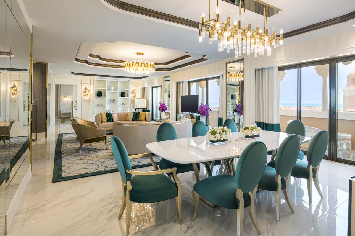 Rixos Saadiyat Island Abu Dhabi Royal Suite living room