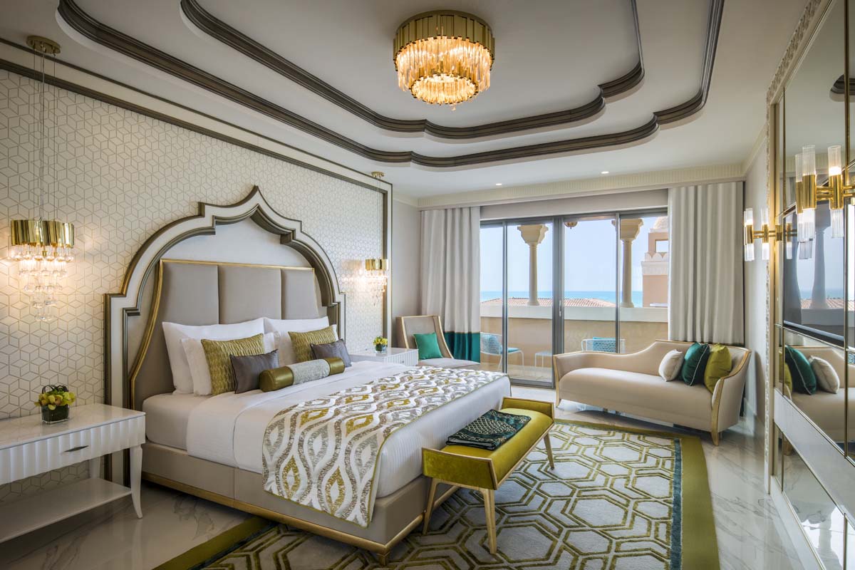 Rixos Saadiyat Island Abu Dhabi Royal Suite bedroom