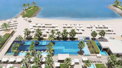 Fairmont Bab Al Bahr Aerial Pool View