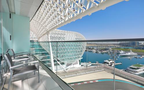 W Abu Dhabi Fabulous Suite Balcony Default
