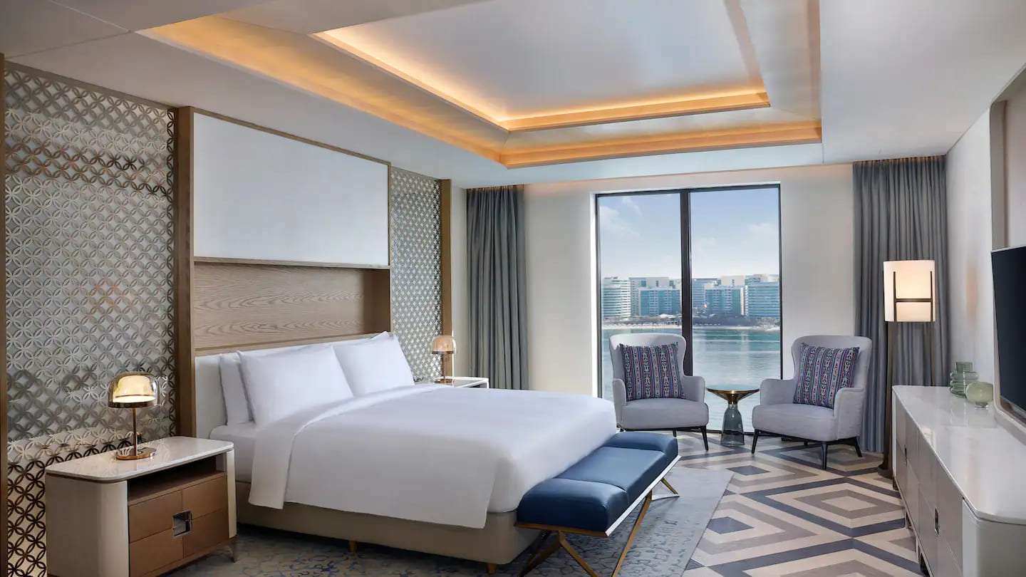 Hilton Abu Dhabi Yas Island Presidential Suite Bedroom