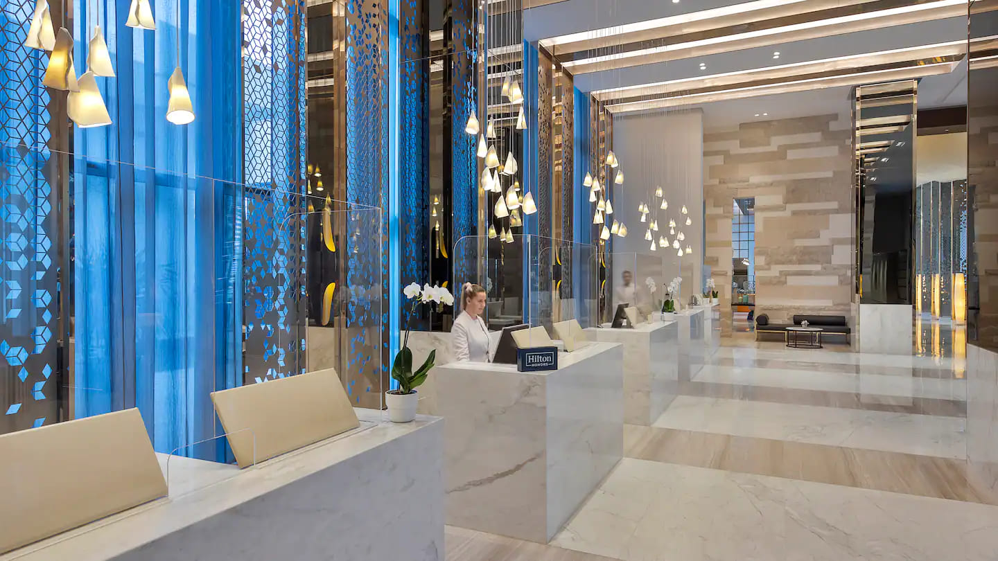 Hilton Abu Dhabi Yas Island Reception 4