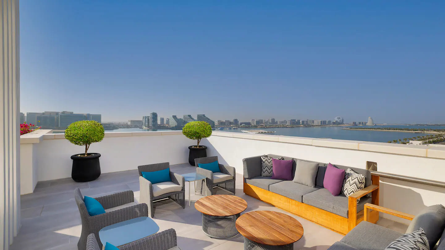 Hilton Abu Dhabi Yas Island Royal Suite Terrace
