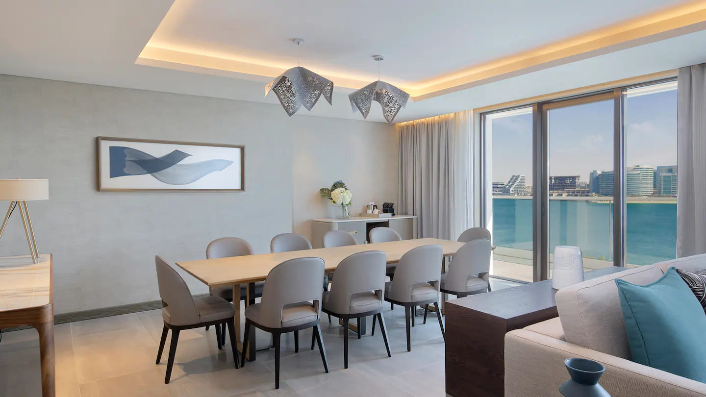 Hilton Abu Dhabi Yas Island Two Bedroom Suite Living (1)