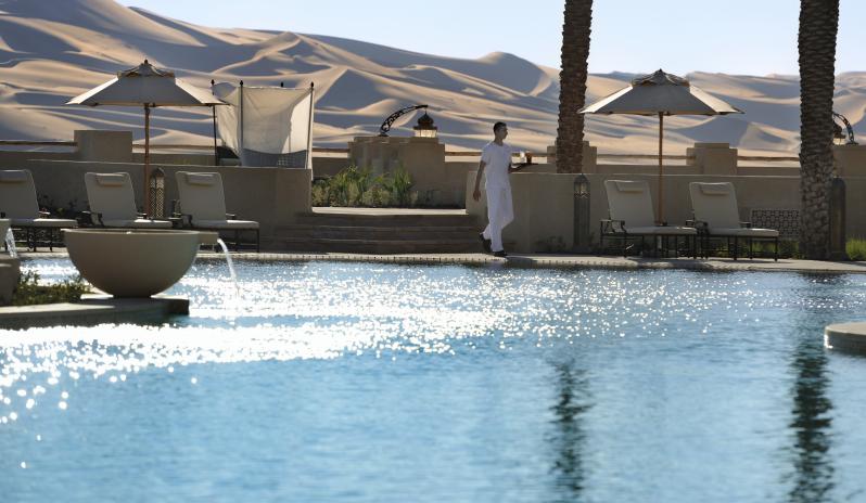 Anantara Qasr Al Sarab Desert Resort Pool Bar Service Default
