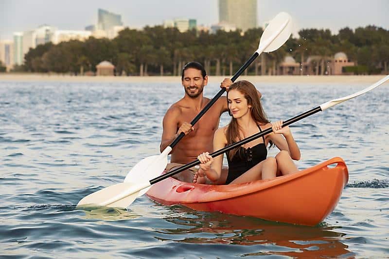 Emirates Palace Mandarin Oriental Abu Dhabi Couple Kayak